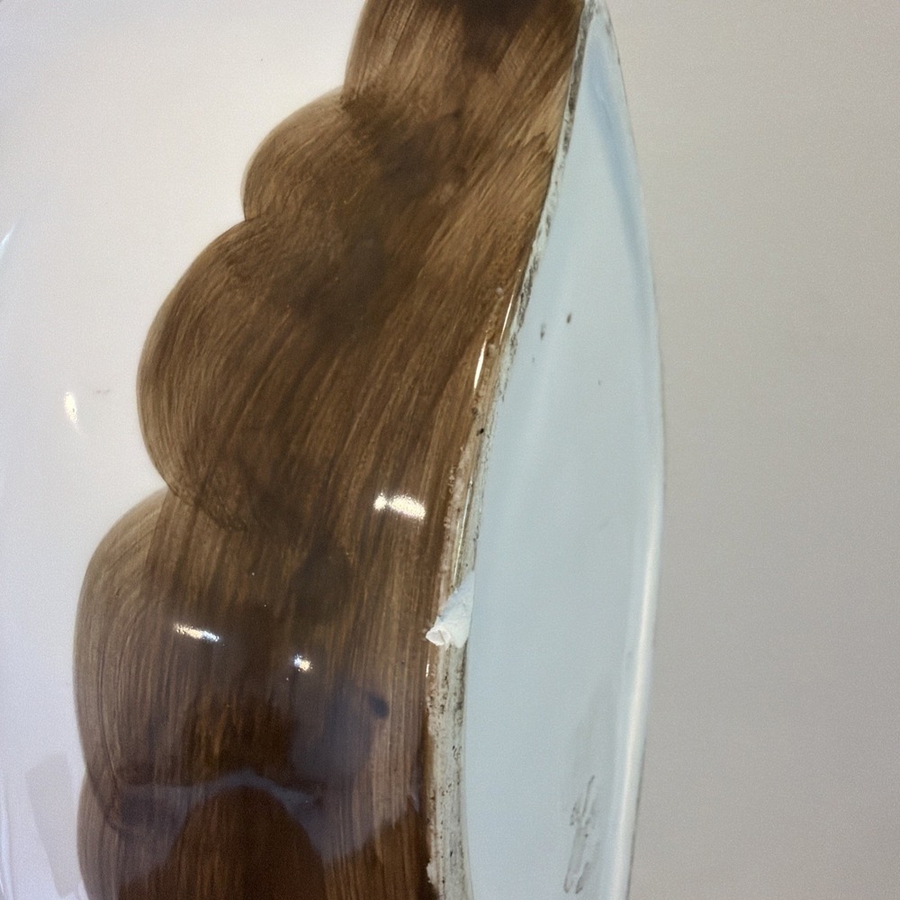 Cat Vase Planter Brown Eyed Chubby Body Mid Century Modern - Picture 7 of 8